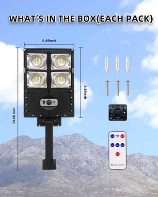 Lampe Solaire 400W avec Détecteur de Mouvement image 2