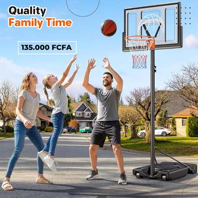 Panier de basket extérieur réglable de 3 m image 2