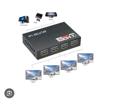 Splitter hdmi 1x4 meilleur qualités 4k image 2