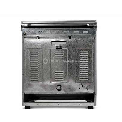 CUISINIERE ASTECH 6FEUX 80X60 A GAZ AVEC FOUR A GAZ INOX image 4