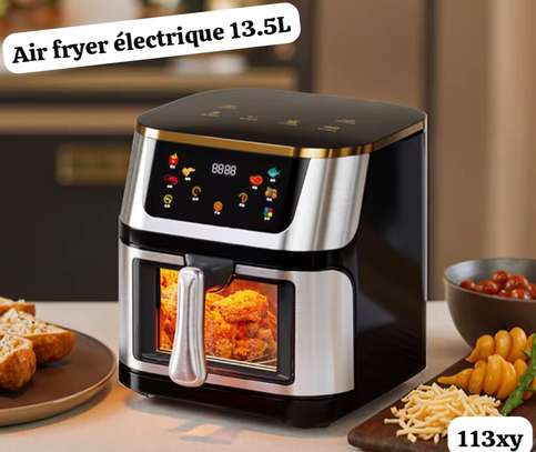 Aire frayeur 13.5 litres écran tactile noir inox image 3