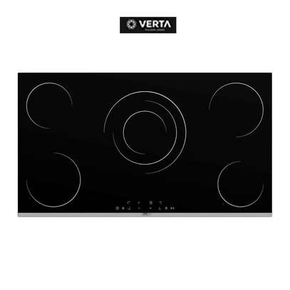 PLAQUE 5FEUX ENCASTRABLE VERTA 90X60 ELECTRIQUE NOIR image 2