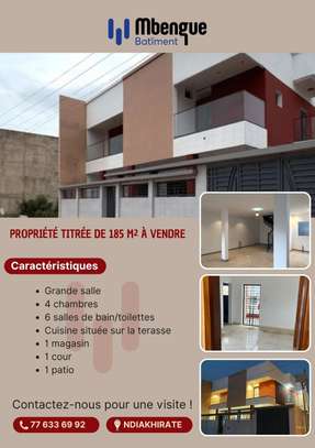 maison 185m2 à vendre à Ndiakhirate image 3