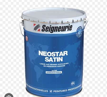 Seigneurie Soydor peinture laque satinée blanc intérieur image 5