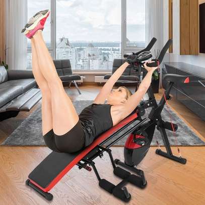 Appareil de fitness combiné : Vélo d'appartement 7 en 1 image 15