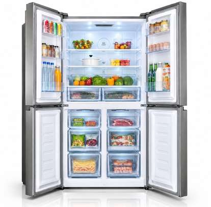 REFRIGERATEUR ROCH SIDE BY SIDE 4PORTES AVEC Fontaine image 2