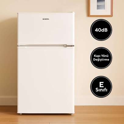 REFRIGERATEUR 87LITRES KUMTEL 2PORTES BLANC HTMF-90EW image 2
