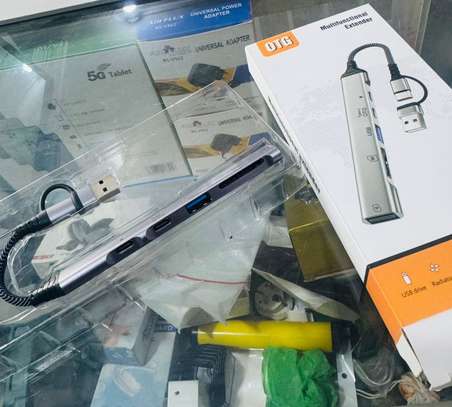 Hub USB multifonctionnel SX-108, Adaptateur OTG (Type-C) image 3