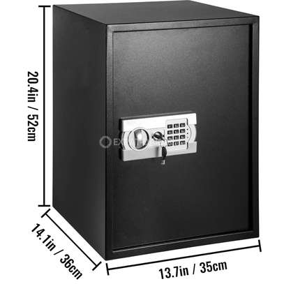 Coffre-fort avec serrure électronique T50 | 35 × 50 × 35 cm image 4