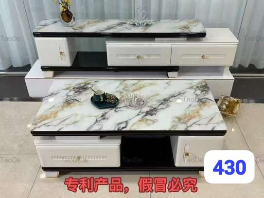 Ensemble table tv - table basse image 3