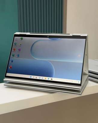 HP Convertible 2-en-1 13,3" Argent Tactile Windows 10 image 2
