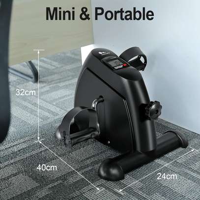Mini vélo d'exercice pour jambes et bras avec écran LCD image 13