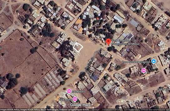 À VENDRE – Terrain d'angle de 350 m² à Mbour Sonatel image 2