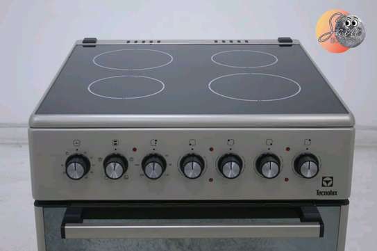CUISINIERE TECNOLUX 4FEUX 60X60 ELECTRIQUE INDUCTION INOX image 2