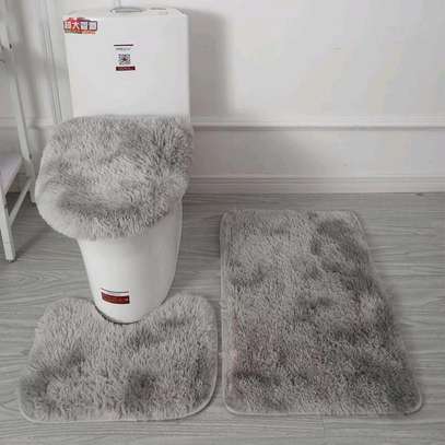 Tapis de bain toilette 3 pièces image 5