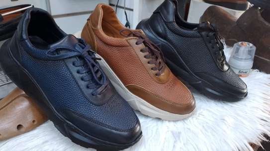 Chaussures cuir Levis antidérapantes confort quotidien image 2