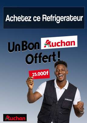 REFRIGERATEUR SAMSUNG COMBINE 3TIROIRS + BON AUCHAN OFFERT image 3