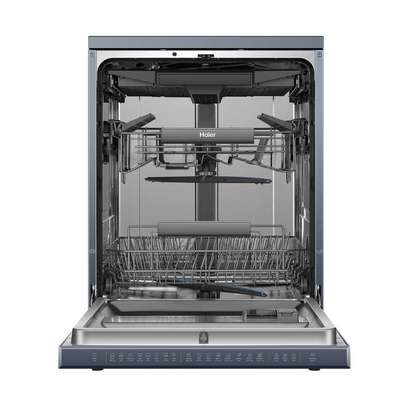 LAVE VAISSELLE HAIER 15 COUVERTS GRIS CLAIR HDWE15366SS2IQ image 4