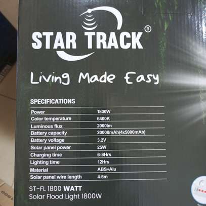 Lampe solaire 1800W - Star Track image 5
