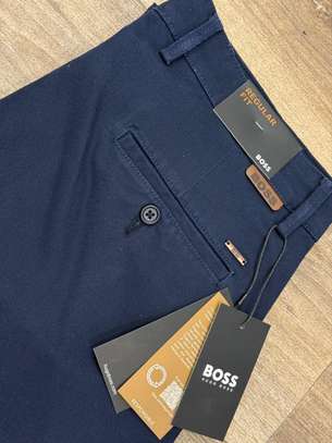 Boss Regular Fit Pantalon Bleu Marine Taille S M L image 6
