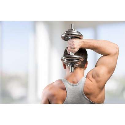Haltères 20 Kg réglables (2x10 kg) pour musculation image 3