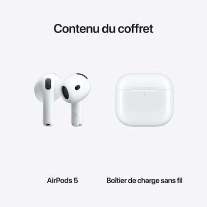 AirPods 5 avec Boîtier de charge sans fil image 2
