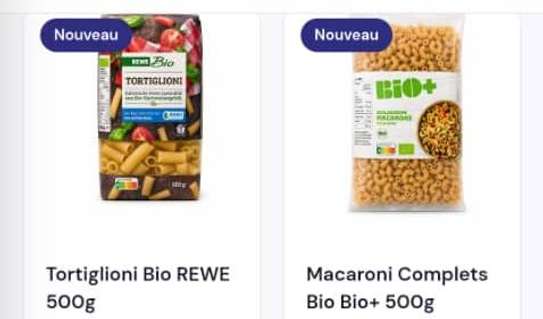 Bio+ Tagliatelles biologiques blé complet 500g image 2