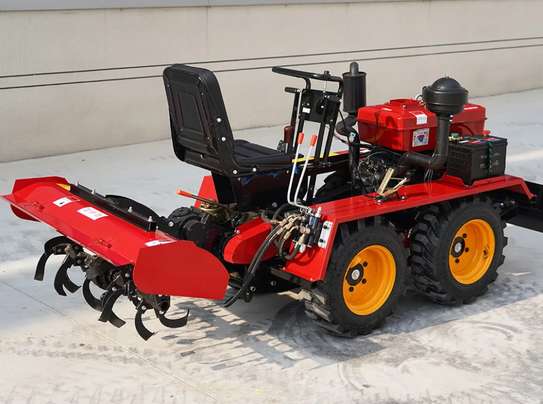 Motoculteur thermique avec fraises rotatives image 4