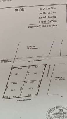 VENTE TERRAIN COMMERCIAL 888M2 PATTE D'OIE image 2