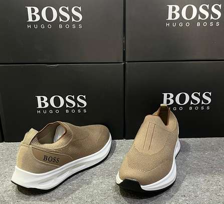 boss chaussures slip-on confort 3 coloris semelle blanche image 2