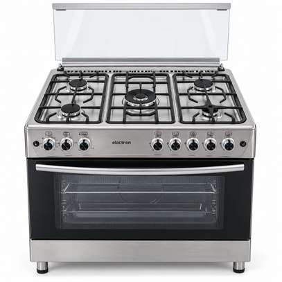 CUISINIERE 5FEUX ELACTRON 90X60 INOX EL6090 image 3