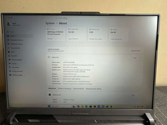 🔥Asus ROG stric G16 | Ryzen 9| RTX 5060| 16GB RAM | 1 TB image 4