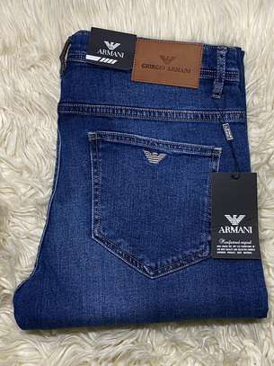 Armani Jeans Denim Coupe Intemporelle Bleu Confort image 2