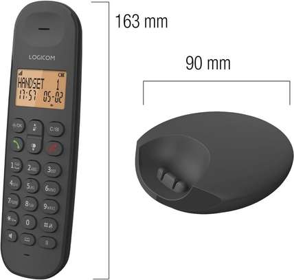 Téléphone fixe sans Fil solo Logicom ILOA 150 image 3