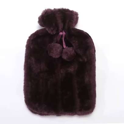 Bouillotte avec housse en peluche douce – 2 litres image 3