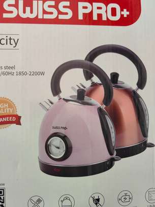 Swiss Pro+ SP-WK2200BS bouilloire 1.8L inox rapide image 3