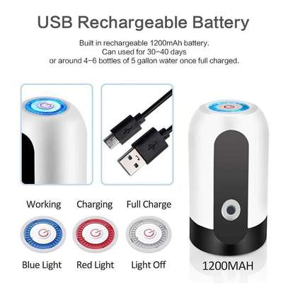 Distributeur eau portable électrique inox compact image 3