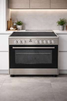 CUISINIERE 5FEUX TECNOLUX 90X60 ELECTRIQUE INDUCTION image 2