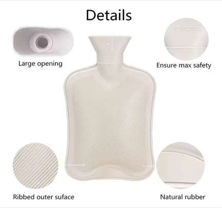 Bouillotte avec housse en peluche douce – 2 litres image 13