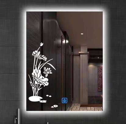 Miroir lumineux LED  avec horloge digitale image 13