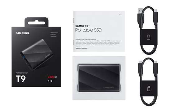 Disque dur SSD Samsung T9 4To image 2