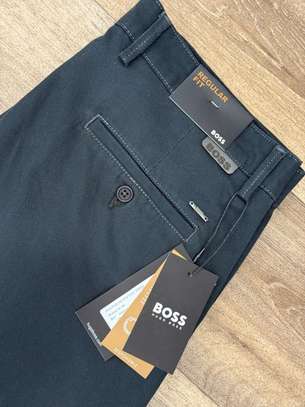 Boss Regular Fit Pantalon Bleu Marine Taille S M L image 2