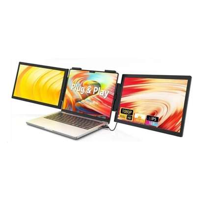 Double Moniteur Portable pour Ordinateur - Écran Triple 15" image 4