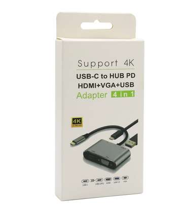Adaptateur Hub USB-C 4 en 1 image 2