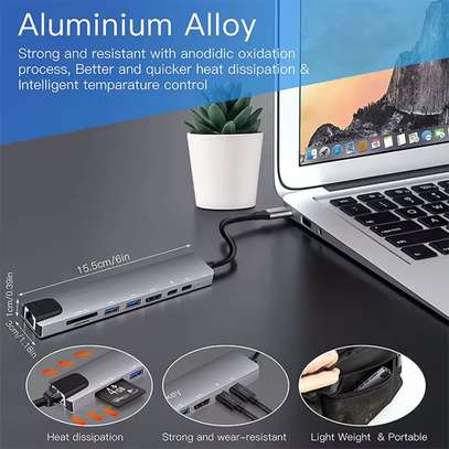 Adaptateur de type USB-C 8 en 1 image 3