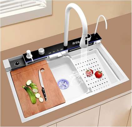 Évier de cuisine américaine 1 ou 2 bac lourd image 5