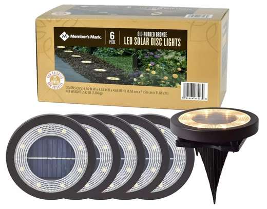 Ensemble de six lampes solaires 25 lumens avec piquet image 2