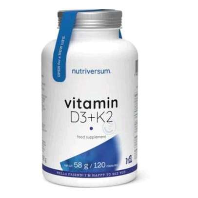Vitamine D3+K2   120 gélules image 2