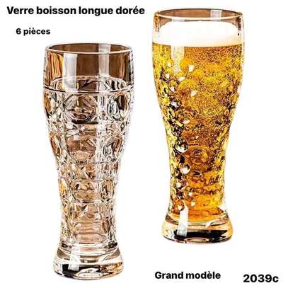 Verre boisson paquets de 6pcs image 3