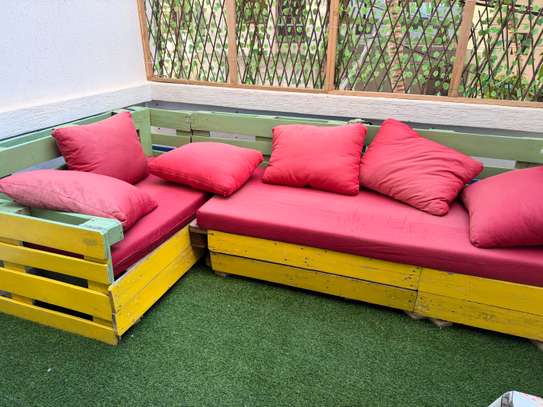 Meuble de jardin en palettes image 4